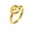 Gold Type 2, variant on Stainless Steel Jewelry Unisex Chic Personalized Trendy Retro Hip Hop Small Snake Head Eyes Birthday Rings for Women Size 7