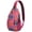 Fashionable, variant on Yellow Pineapple Print Crossbody Sling Backpack, Multi-Functional Shoulder Backpack for Women Men, Ideal for Cycling, Photography, Shopping with Layered Storage