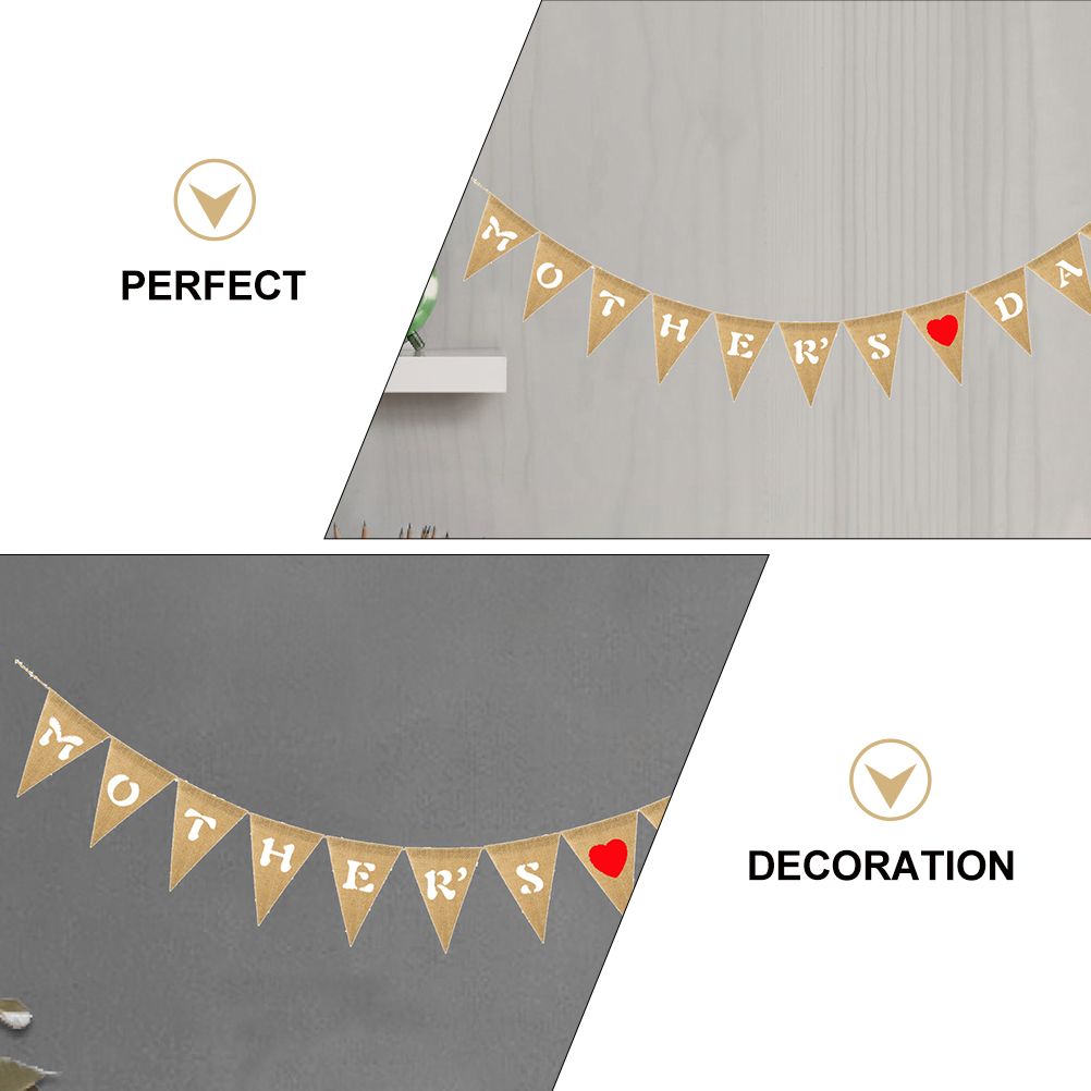 Kids Room Linen Hanging Banner – Inspirierende Leinen-Flagge Für Kinderzimmer, Kindergarten & Spielzimmer