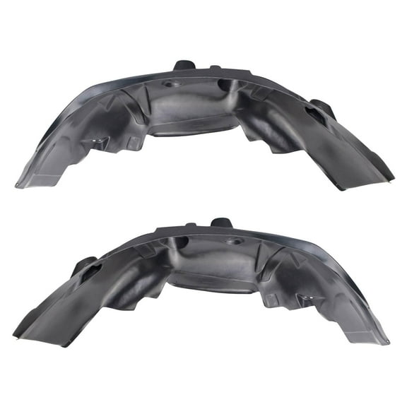 TRQ Inner Fender Liner Set Compatible with 2013 Ram 3500 BDA16608