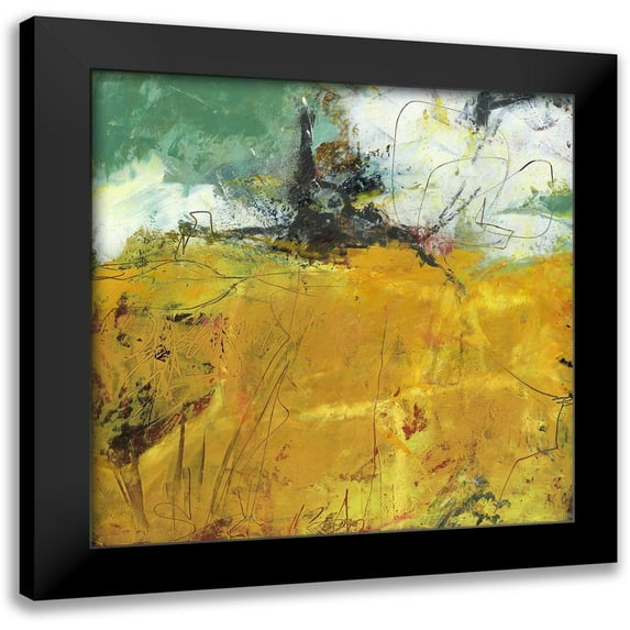 Nickell, Linda 12x12 Black Modern Framed Museum Art Print Titled - Abundant