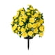 thumbnail image 2 of Azalea artificial para suelo, ramo de azalea artificial para exteriores, paisajismo, decoración de flores artificiales de pie., 2 of 5