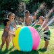 thumbnail image 5 of 1 Uds. Pelota inflable de arcoíris con rociador de agua, pelota de playa con rociador de agua de PVC, juegos de verano para césped al aire libre, juguetes para niños Sincero Electrónica, 5 of 5