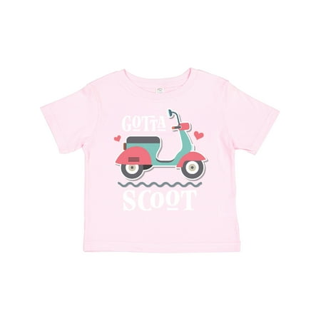 

Inktastic Gotta Scoot Cute Scooter Gift Toddler Toddler Girl T-Shirt