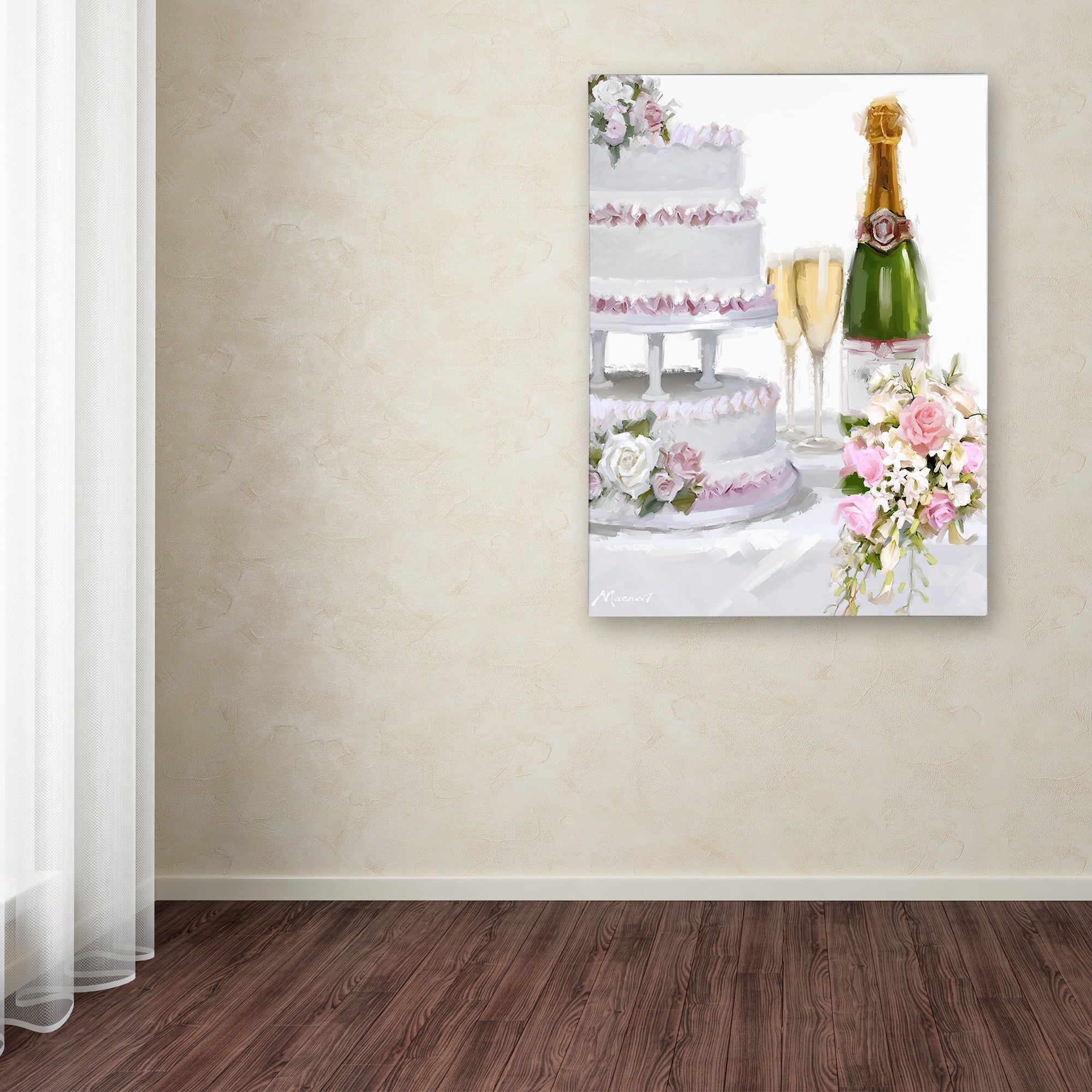 The Macneil Studio 'Wedding Cake' Canvas Art
