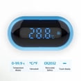 thumbnail image 5 of Termómetro LED para pecera, termómetro Digital para acuario con pantalla táctil, termómetro inalámbrico adhesivo de precisión y ahorro de energía, 5 of 5
