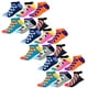 thumbnail image 1 of Pares de Calcetas Multicolor GeoColors03 18Pares 6-12.5US Figuras Geometría Calcetines Tubo Corto Poliéster., 1 of 2