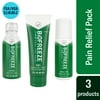 Biofreeze Pain Relief Roll-On 2.5 FL OZ, Gel 3 FL OZ, And Spray 3 FL OZ Variety Pack Topical Pain Reliever For Muscles And Joints From Arthritis, Backache, Strains, Bruises, Sprains (Package May Vary)