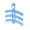 Blue, variant on mnjin multiple shirt hangers in one space saving 5 pack durable multi functional non slip clothes hangers closet organizers for coats jackets pants dress scarf dorm room apartme white