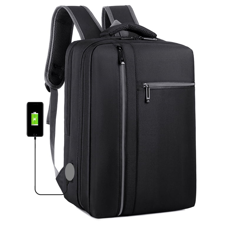 Laptop Backpack,  with USB Charging Slit Anti Theft Water Resistant Anti-Theft Laptop Backpack,Business Travel Backpack Bag with  main image 3