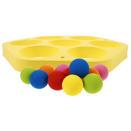 unbranded Funny Pool Tossing Ball Plastic Basketball Hoop Game Baby Play Gym Child Party Yellow