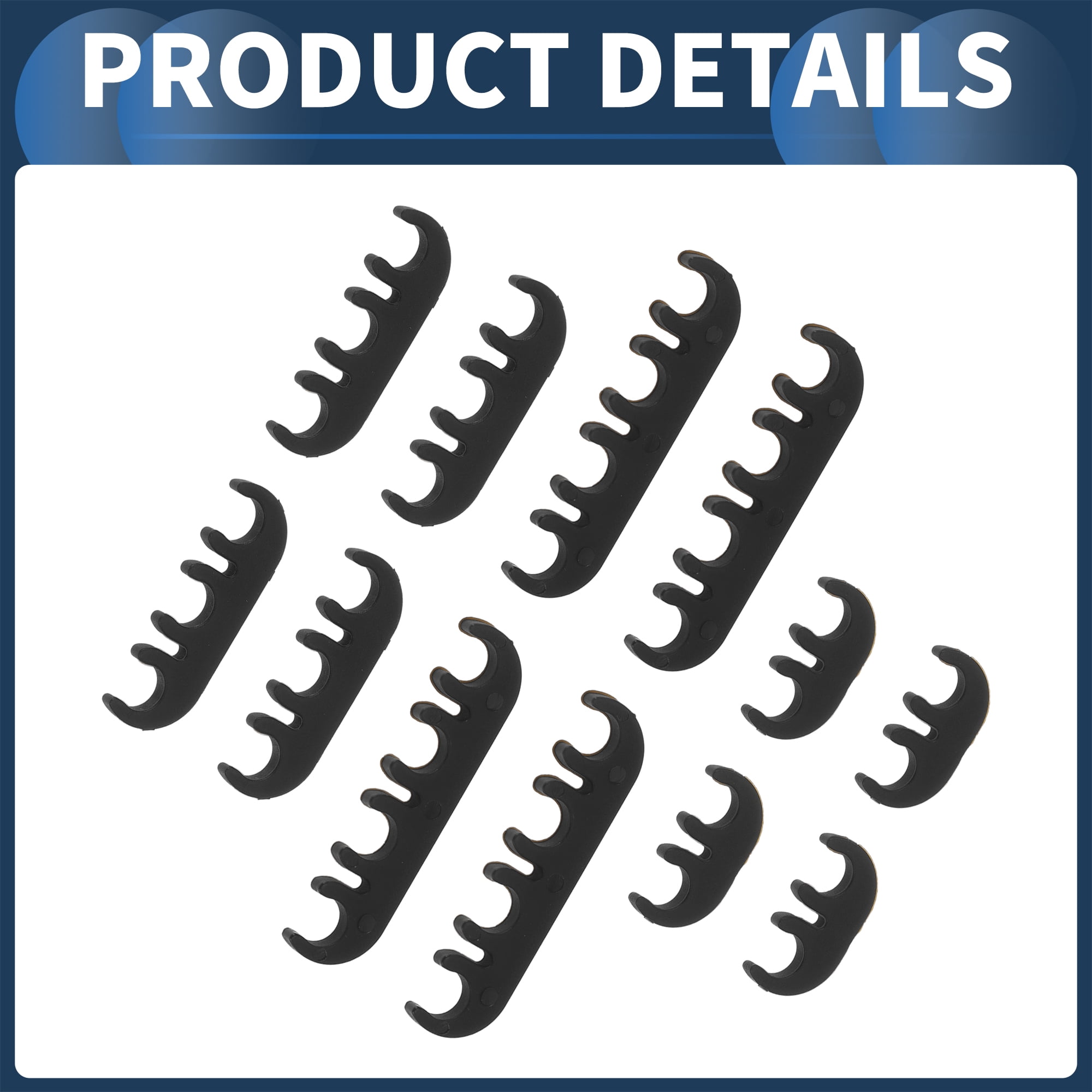 Spark Plug Wire Separators Holder Kit – 12pcs Plastic Clips For 7mm 8mm Wires For Chevy Ford
