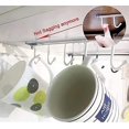 thumbnail image 4 of 2pcs Under Cabinet Cupboard Cup Holders Rack SHENMO, 4 of 5
