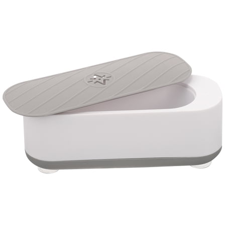 ELAYARD Multipurpose White Ultrasonic Cleaner for Jewelry Rings Eyeglasses with Compact Portable Design