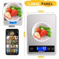 thumbnail image 4 of Kitchen Scale BACK KTCL Cooking Master, acero inoxidable, 10 kg/22 libras, 4 of 7