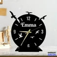 thumbnail image 3 of Handmadetneonsign Bird Flying Tabletop Metal Clock, Bird Desktop Clock, Animal Clock Home Decor 047365, 3 of 4