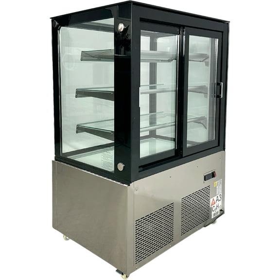 NSF 36 in. Refrigerated Bakery Display Cooler Case for Pastry Deli Uprighted 13.7 Cu. Ft.