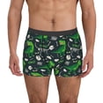 thumbnail image 4 of Wukai Dinosaur and Bone Print Men’s Underwear Breathable Boxer Briefs,&nbsp;Moisture Wicking & Breathable-X-Large, 4 of 7