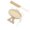 thumbnail image 4 of WASHWEPE Plateau table Accoudoir de Sofa Plateau table Jaune Pâle Rangement 1 Paquet Utilisateurs Généraux, 4 of 8