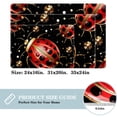 thumbnail image 2 of Ladybird Non-Slip Polyester Door Mat Floor Mats Bath Rugs Machine Washable, 2 of 6