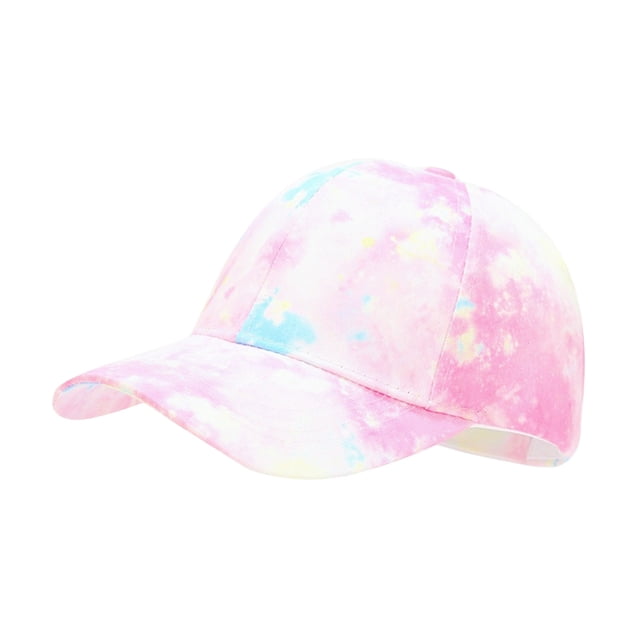 Gorra De Béisbol Estampada En 3D Para Hombre Y Mujer Gorra Ajustable Con Cierre A Presión Y Estampado Tie Dye Verano, Aire Libre, Sol, Unisex