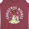 thumbnail image 3 of Disney - Christmas Wishes Tiana - Women's Racerback Tank Top, 3 of 5