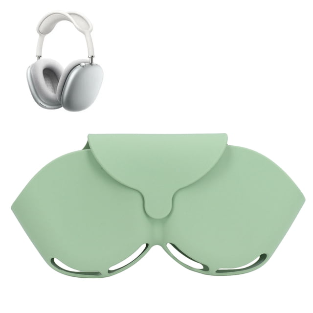 Travel Carrying Case For OS Over Ear Headphone, Silicone Protective Headphones Case With Reserved Charging Port, Scratch Dustproof
