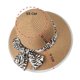 thumbnail image 4 of Sombrero para Mujer The Baby Shop  Plegable, perfecto para playa Café, 4 of 7