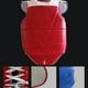 thumbnail image 4 of Sonducket Ropa de Karate para todas las ocasiones Protección confiable Cómodo de usar Conjunto de uniforme de Taekwondo Boxeo Rojo y azul Ajuste 110-130CM, 4 of 6