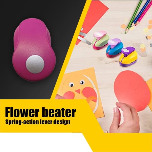 facefd Hole Puncher Cards Labor-saving Photo Album Handmade Decoration Tool Accessories Easy and Fast Manual Tools Consistent Design round