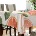 thumbnail image 5 of Yayeee Tablecloths 60" x 108" Rectangle Wrinkle Resistant Party Table Cover, Watercolor Orange, 5 of 8