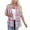 Pink, variant on IROINNID Women's Shacket Jacket Long Sleeve Plaid Turndown Lapel Outwear, Leisure Plaid Shirt Plaid