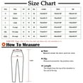 thumbnail image 3 of Chbgutlmr Womens Capri Pants High Waisted Loose Cropped Summer Casual Straight Leg Yoga Pants Pockets, 3 of 9