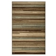 thumbnail image 2 of Modern Stripe Abstract Indoor Area Rug, 7' x 9', Taupe, 2 of 5