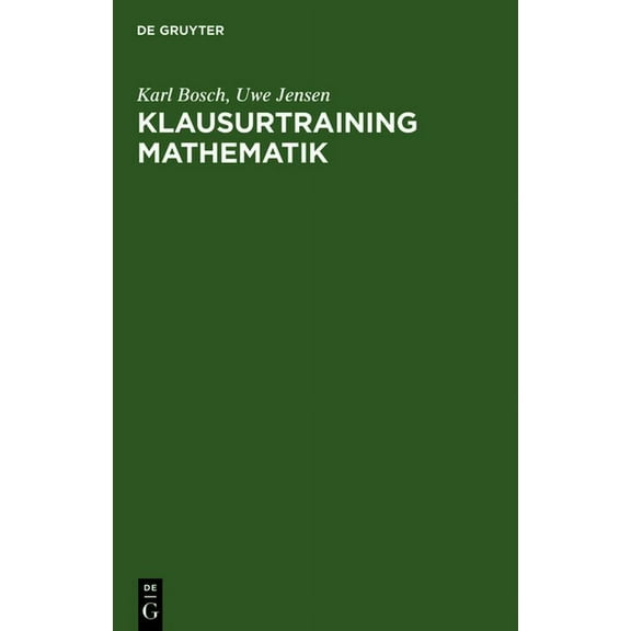 Klausurtraining Mathematik, (Hardcover)