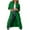 Green, variant on AOOCHASLIY 2023 Women Winter Coat Women Fashion Casual Warm Solid Coat Long Outerwear Sweater Knit Cardigan