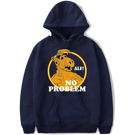 Ricky Stanicky Merch Alf No Problem Fashion Hoodie, Unisex, Drawstring Pocket Casual Sweatshirt