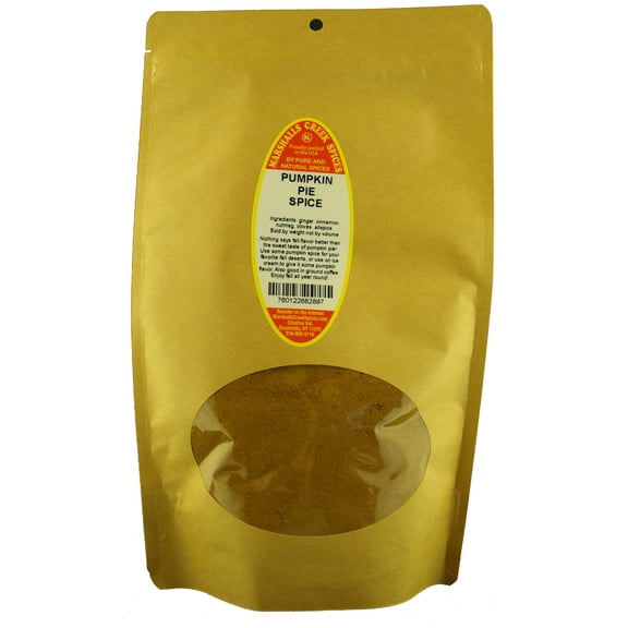 Marshalls Creek Spices PUMPKIN PIE SPICE 8 oz. Kraft Stand Up Pouch ECO Friendly Recyclable Mailer