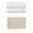 Ivory, variant on Home Weavers Classy Bath Mat 100% Soft Cotton Super Absorbent 2 Pcs Bath Towel Set & 1 Pc 17x24" Bath Rug, Machine Washable & Non Slip (Set of 3), Blue