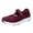 Red, variant on Womens Mary Jane Sneakers Walking Shoes Breathable Granny Flat Work Shoes(8.5, Black)