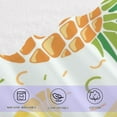 thumbnail image 4 of Summer Multicolored Pineapples Cotton Towel Set 2 Piece, 1 Bath Towels 1 Washcloth, Soft Fast Dry Super Absorbent Face Hand Towel for Bathroom Hotel Gym Spa and Beach, 4 of 7