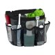 thumbnail image 1 of Bolsa colgante de malla para baño con 8 compartimentos, color negro Ormromra ZFFLD222, 1 of 9
