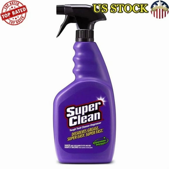 Tough Task Cleaner Degreaser Industrial Strength All Purpose Biodegradable 32Oz