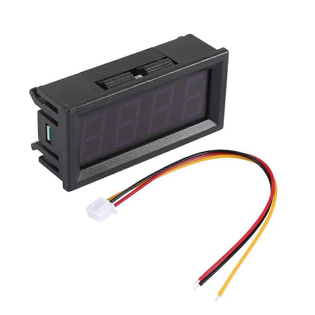 Mini Digital LED Display 4 Bits 0-100V Voltmeter Panel Volt Voltage Meter Tester