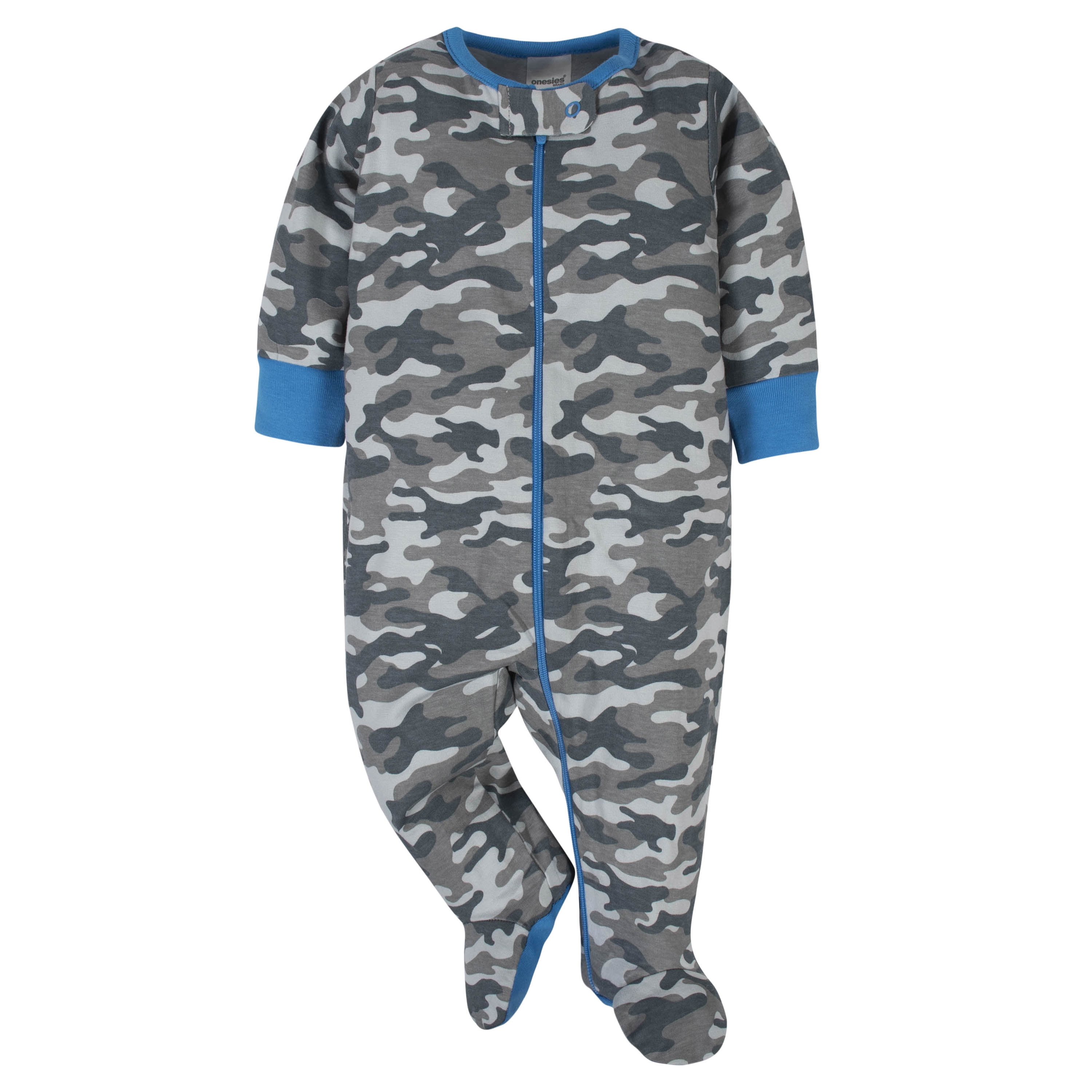 Onesies Brand Baby Boy Sleep 'N Plays Footed Pajamas, 4-Pack, Newborn - 6/9M