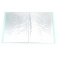 thumbnail image 4 of JAPCHET Paquete de 6 libros de almacenamiento para láminas de diamante A3, portafolio artístico con 180 bolsillos transparentes, carpeta de presentación para obras de arte (verde, blanco), 4 of 6