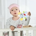 thumbnail image 3 of Hand Shaking Rattle Plush Toy Soothing Sounds for 3-12 Months Sensory Play Sleep Aid, 3 of 6