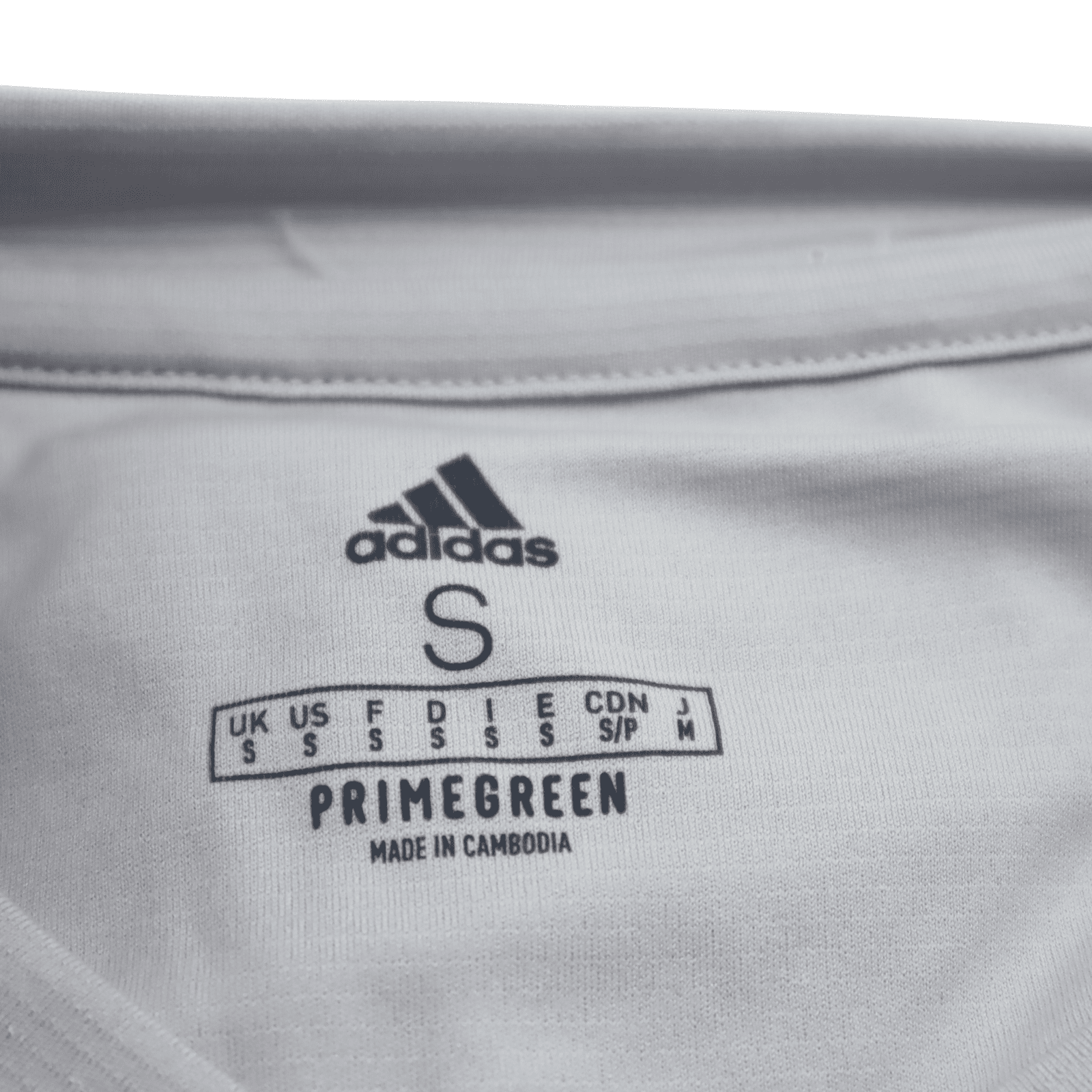 Adidas Men’s Team Base Long Sleeve Tee Shirt Primegreen Light Grey Small