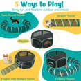 thumbnail image 2 of Recinto para gatos al aire libre BETOPET con túnel para camping, 2 of 7