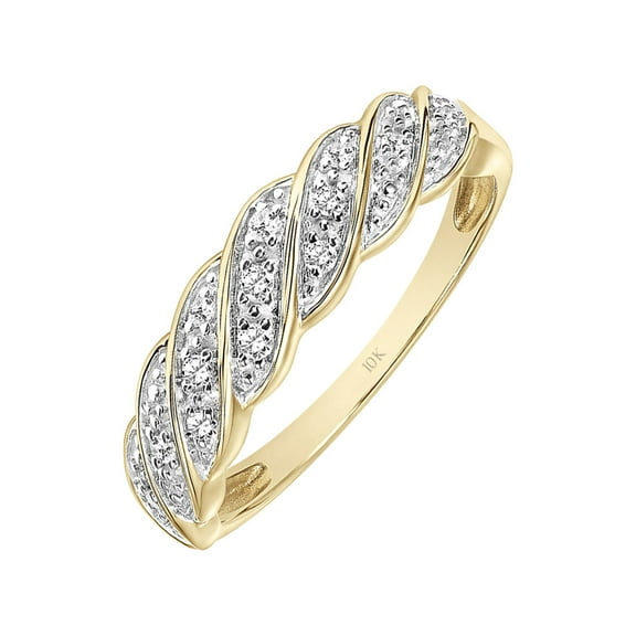 1/10 Carat T.W. Diamond 10kt Yellow Gold "Eternal" Women's Anniversary Band by Keepsake